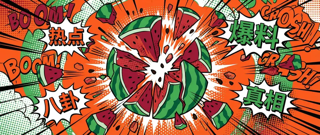 多肉小野猫 今日头瓜爆炸漫画横幅